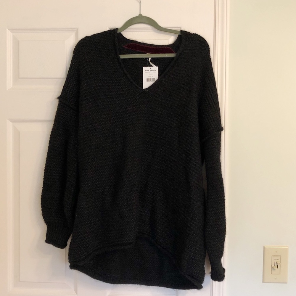 Free People V Neck Sweater (Extremely soft!)